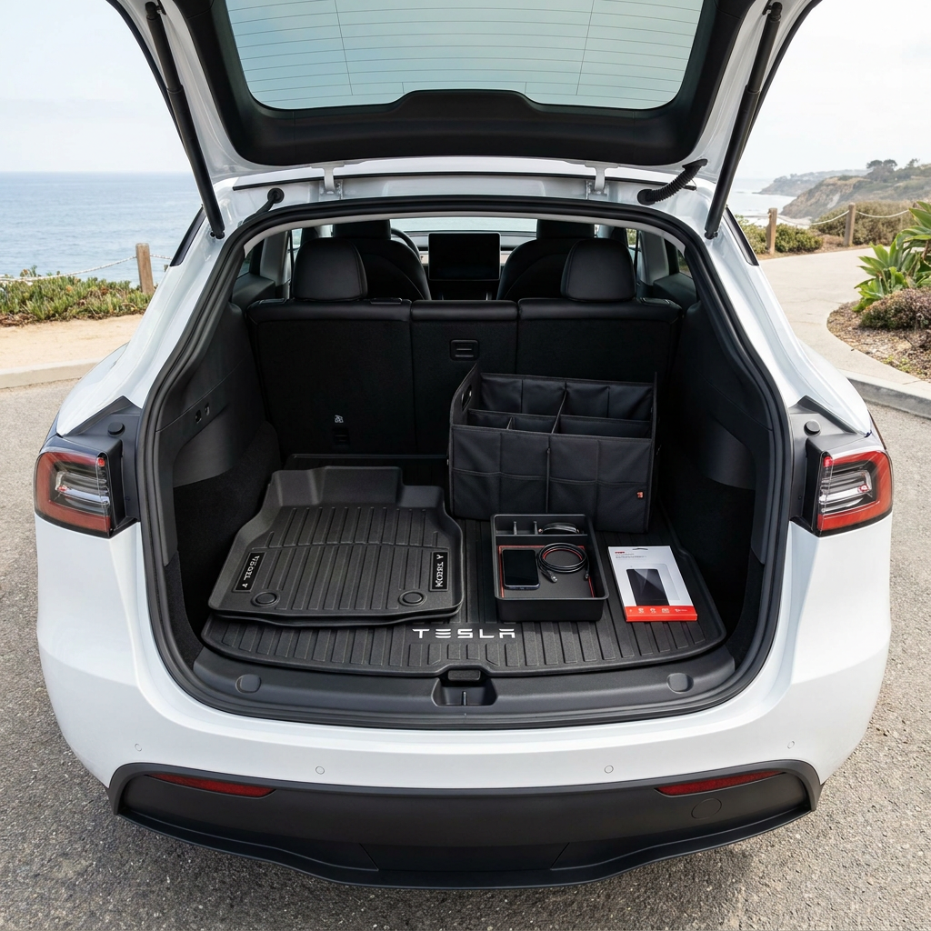 Tesla Model Y (Juniper) Zubehör-Guide: Die 10 besten Gadgets, die jeder Besitzer wirklich braucht