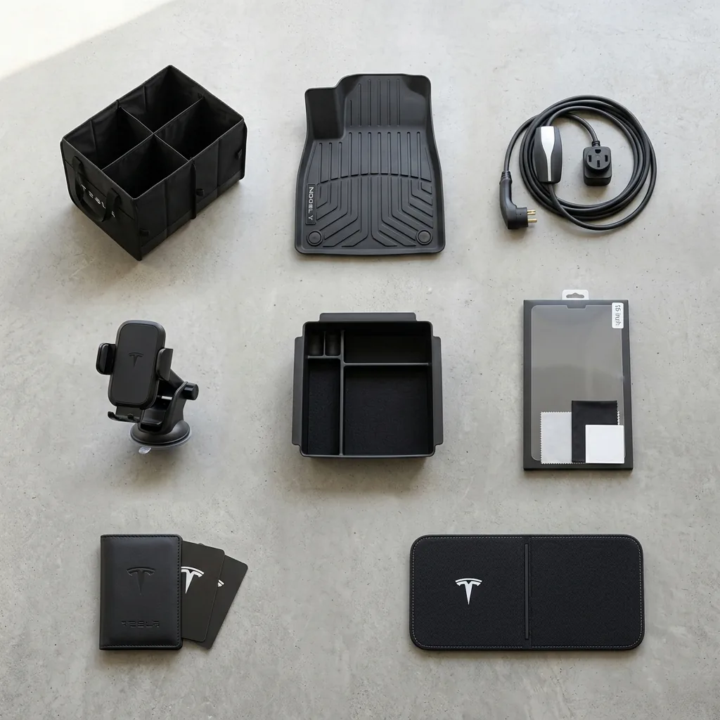 Tesla Zubehör Guide: Die 30 besten Accessoires für Model 3 und Model Y