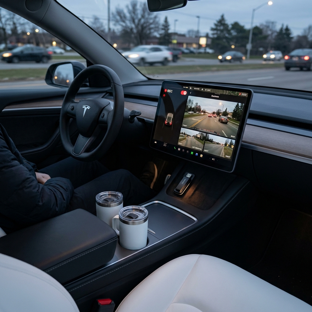 Tesla Dashcam & USB-Setup: Aufnahmen richtig nutzen und verwalten