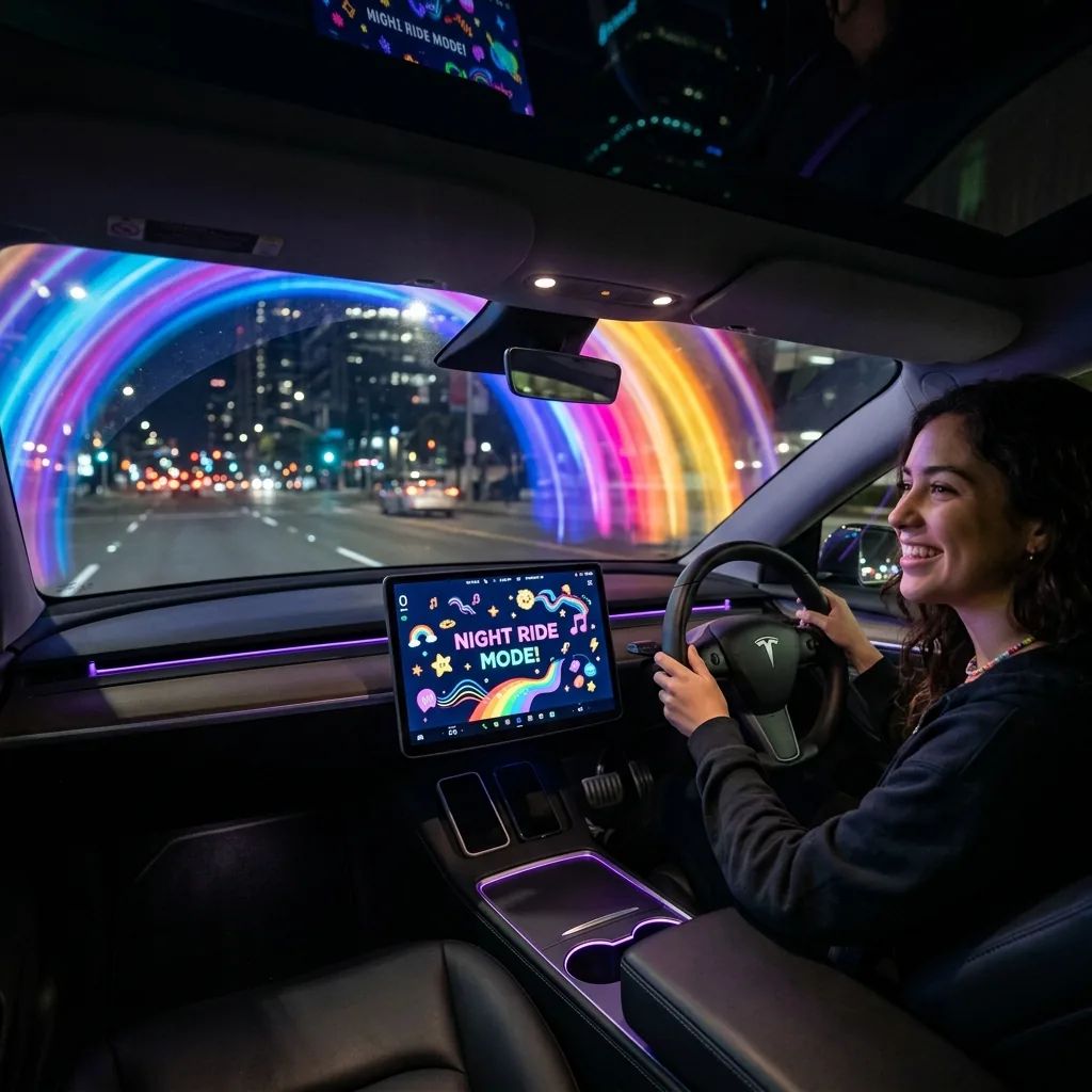 Die besten Tesla Easter Eggs: Alle versteckten Features 2025