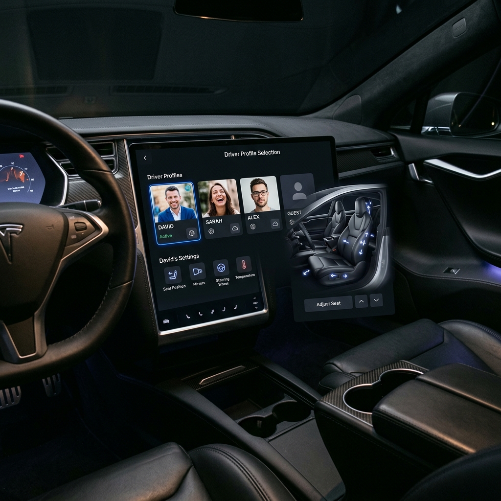 Tesla Profil & Einstellungen: Alle Fahrerprofile optimal konfigurieren
