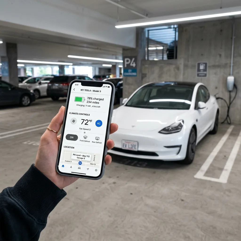 Tesla App 2026: Self-Driving Indicator, neue Features und alles was du wissen musst