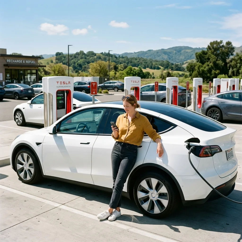 Tesla Supercharger: Charging Passport, Badges und Free Supercharging Competition 2026