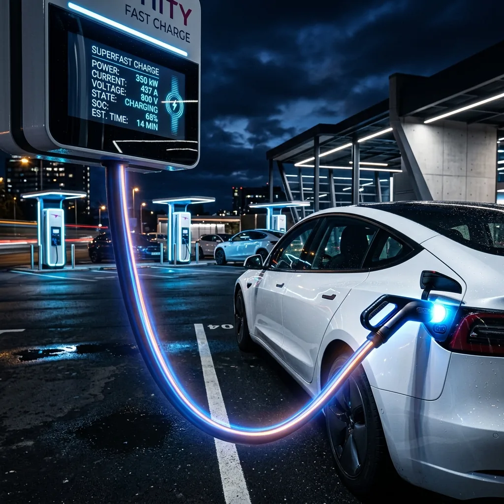 Tesla Supercharger V4: 500 kW, 800V-Support und das Ende von V3
